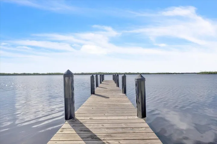 Dock on the Peace River