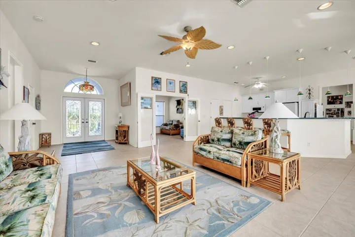 Living room towards foyer