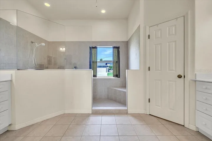 Primary Bathroom has walk in shower