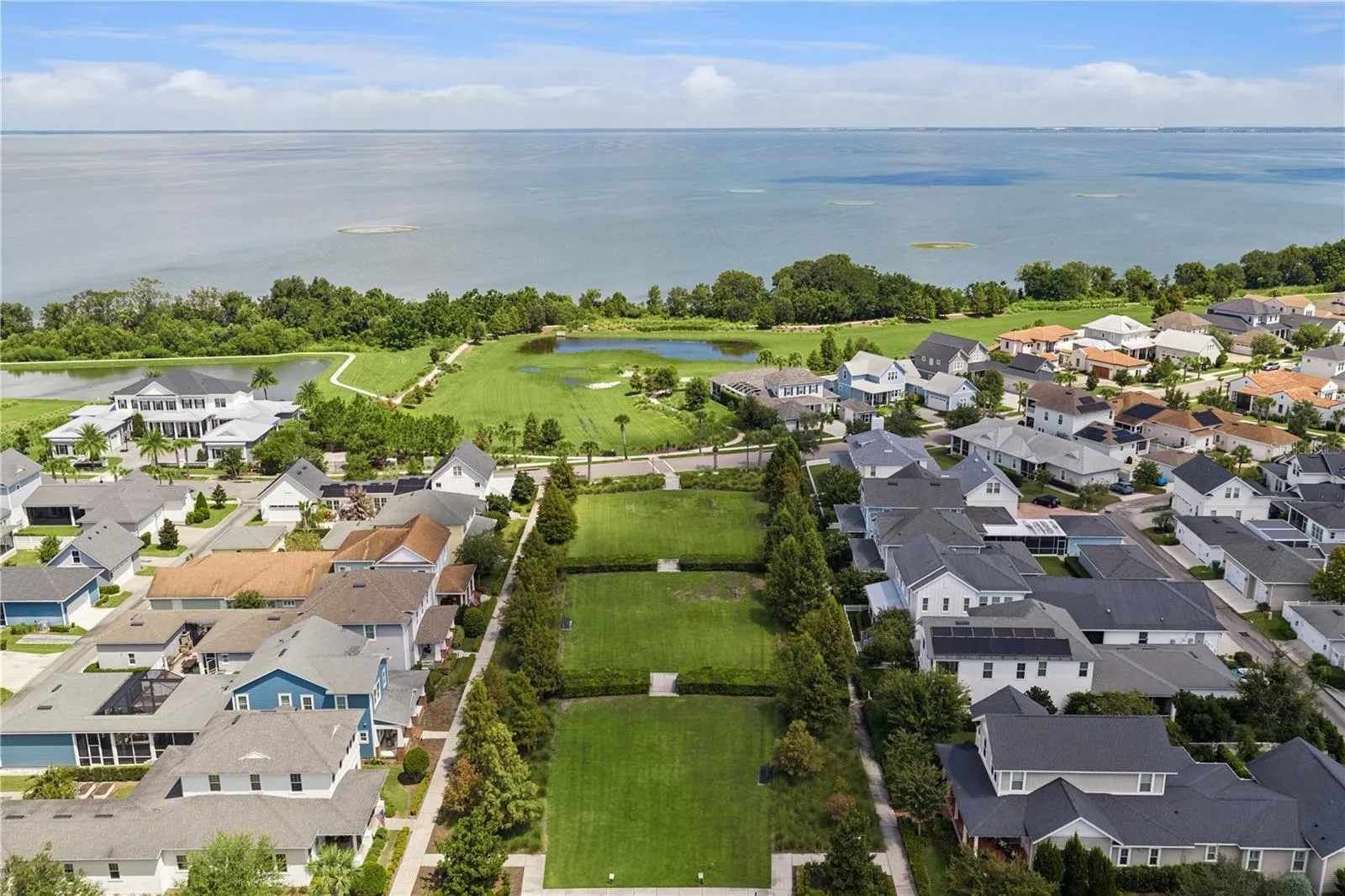 Park extends all the way to Lake Apopka