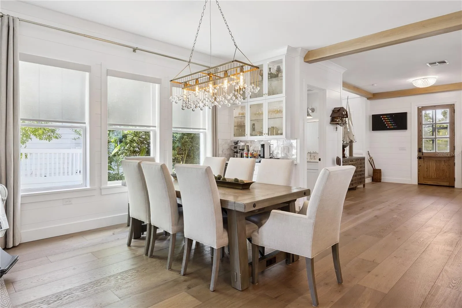 Large dining area