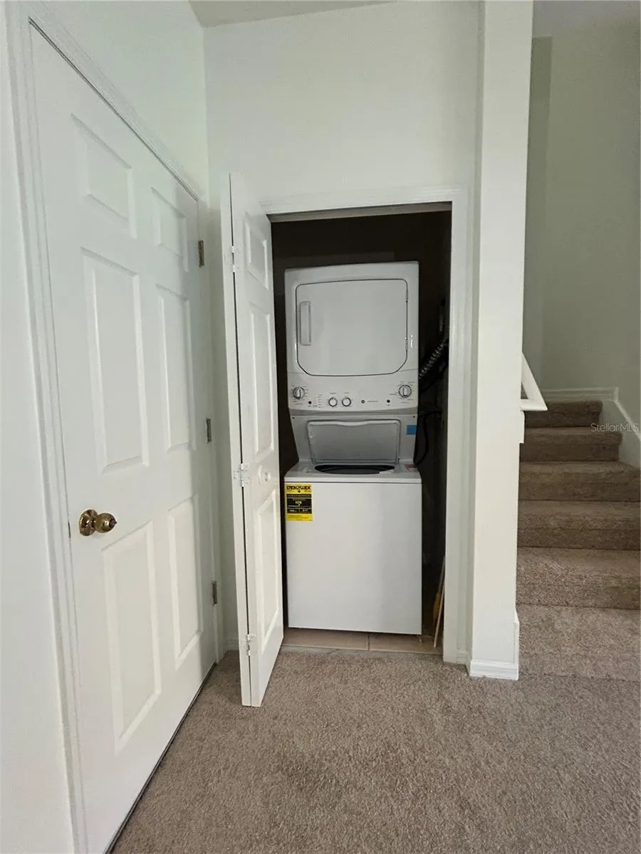Washer and Dryer Closet
