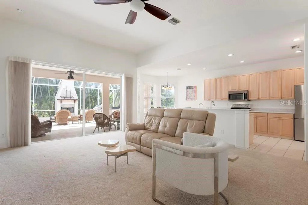 Great Room/Kitchen to Lanai