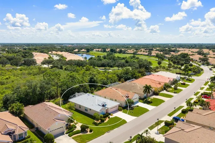 Private tropical landscaped and preserve setting