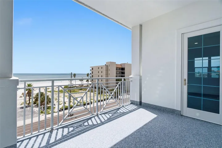 Primary Bedroom Balcony - Gulf Views