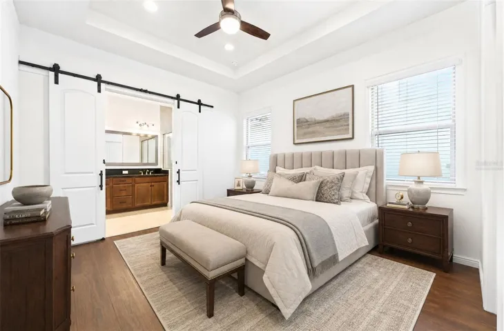 Primary Suite. Virtually Staged.