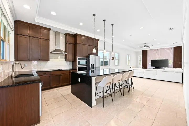 Light, bright open concept living.