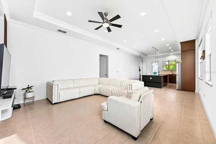 Light, bright open concept living.