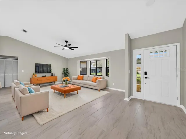 Virtually Staged Great Room