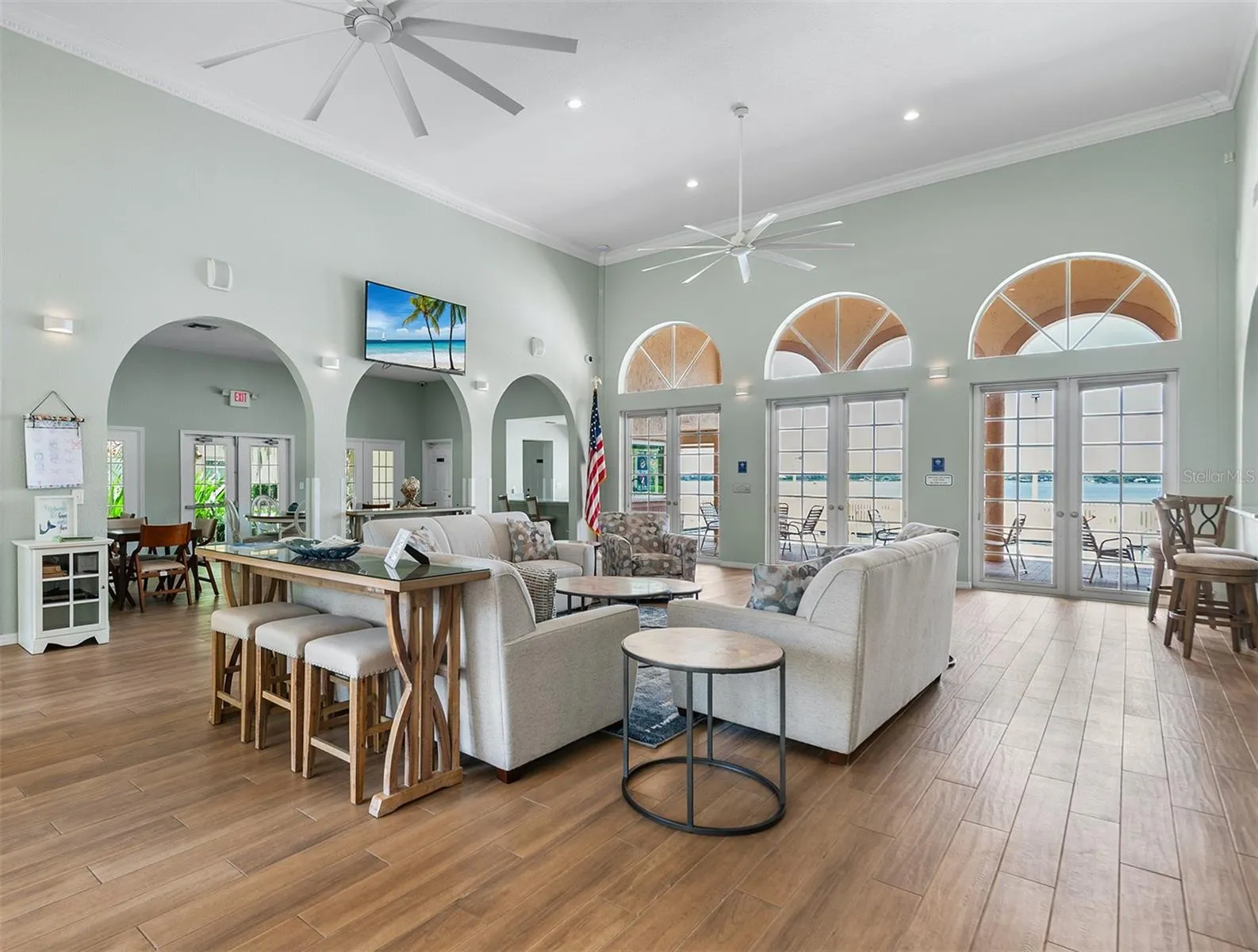 Clubhouse Interior with full kitchen