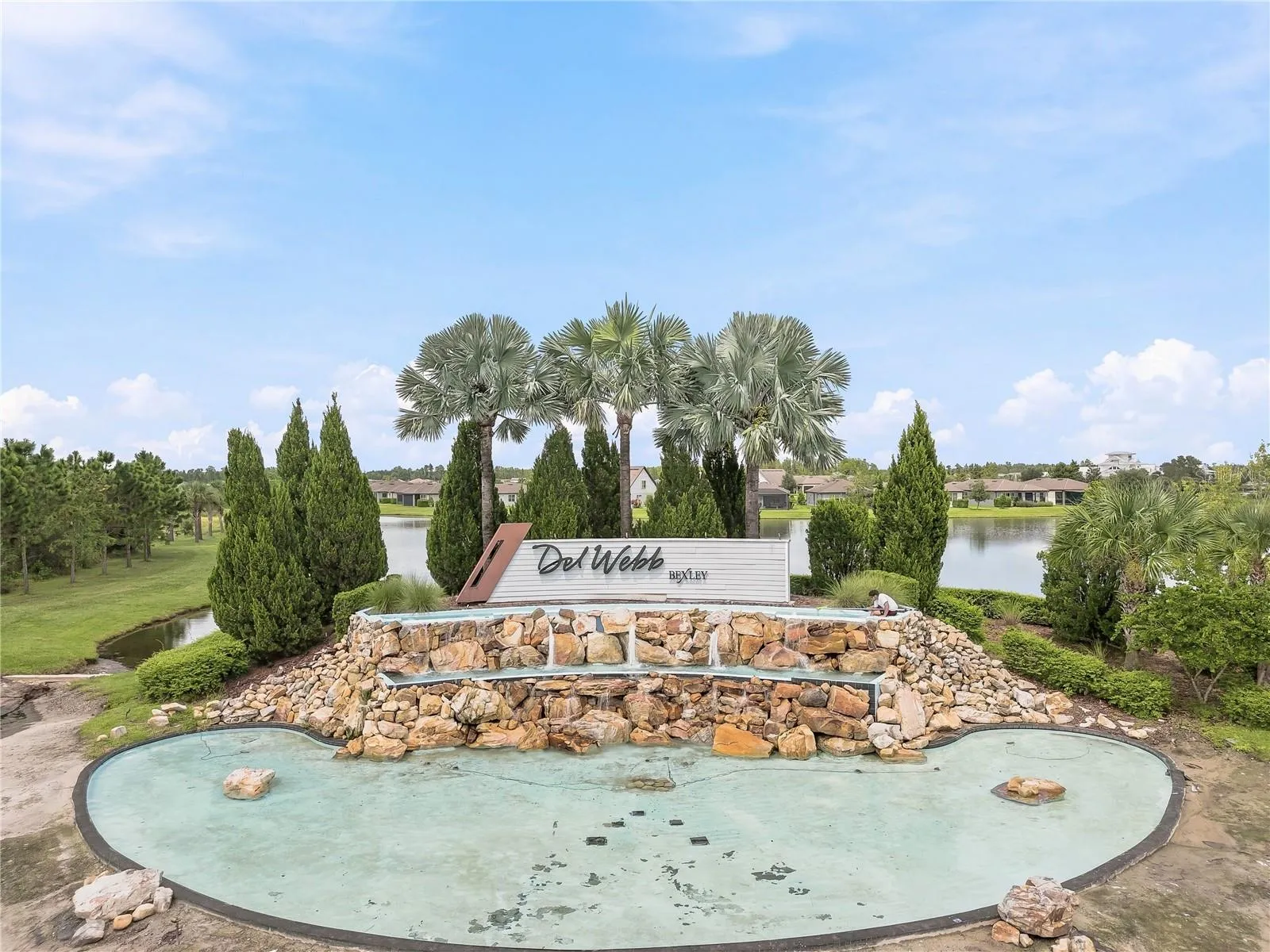 Entry to Del Webb Bexley.