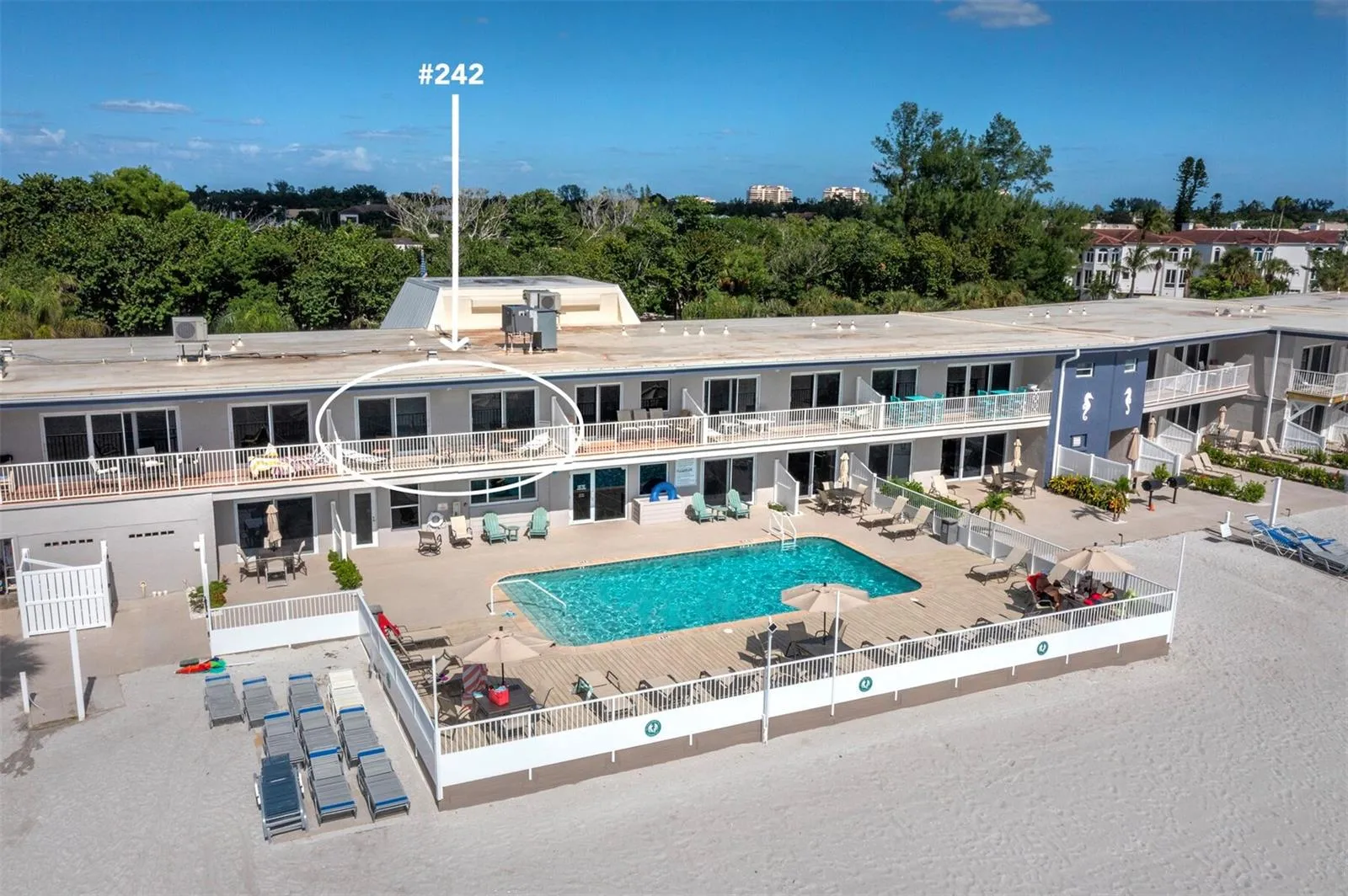 Gulf side of Sea Horse Beach Resort