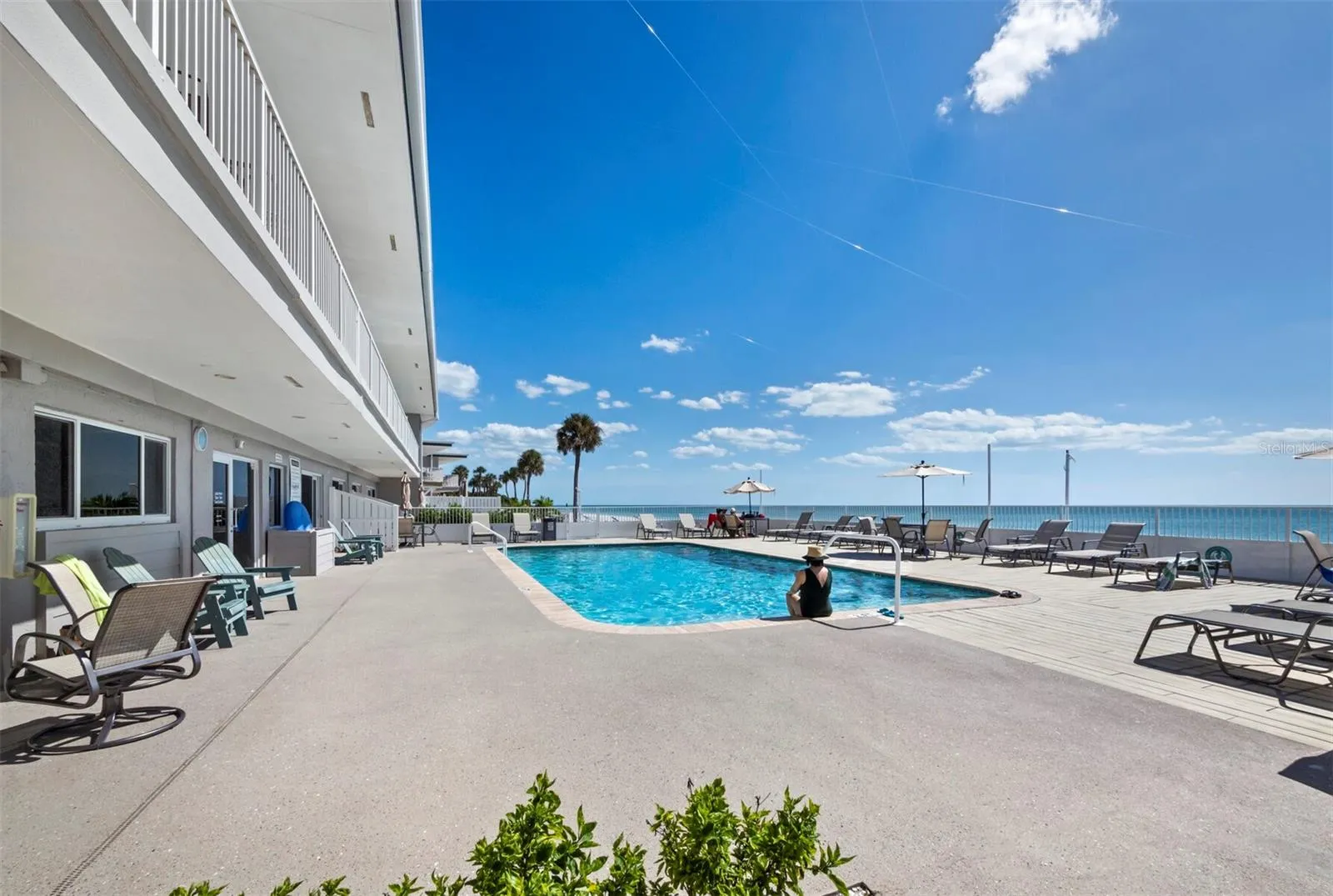 pool and pool deck