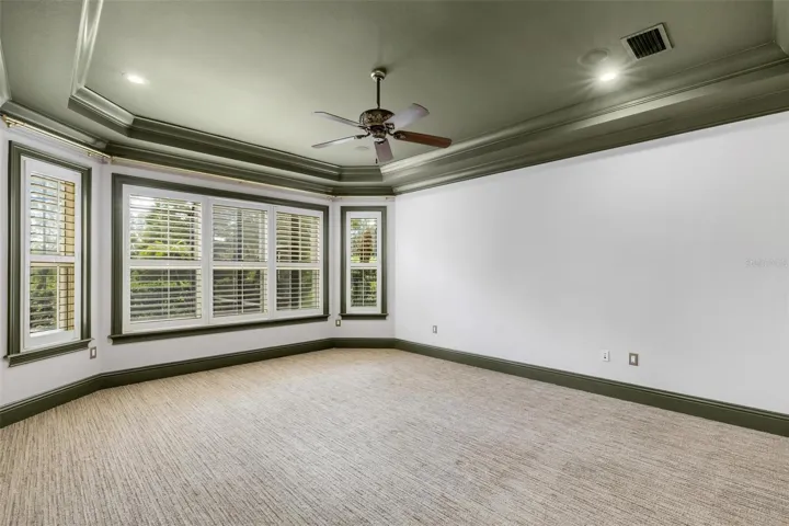 This spacious room measures 17' x 16'