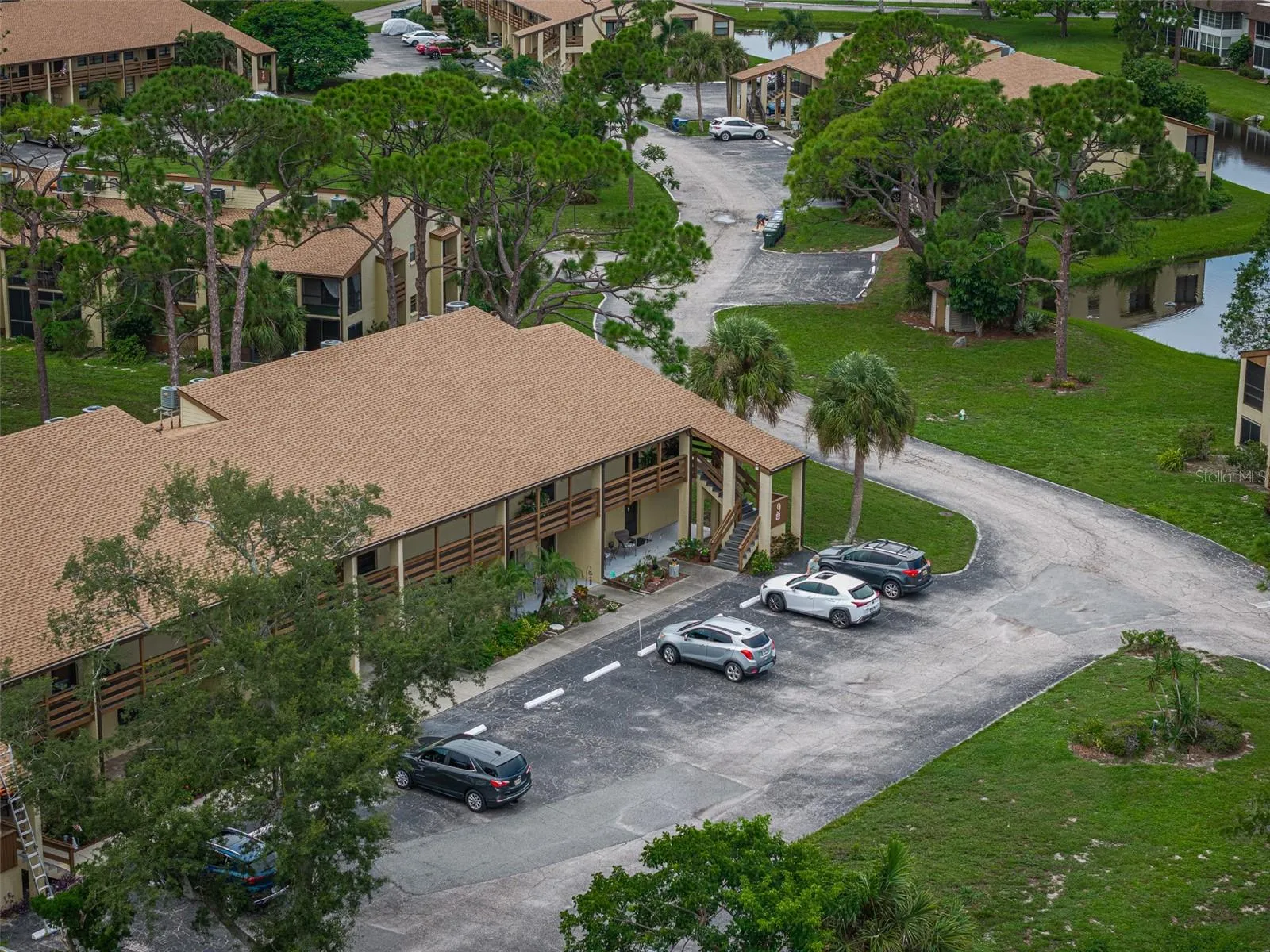 Condo is upper Corner Unit