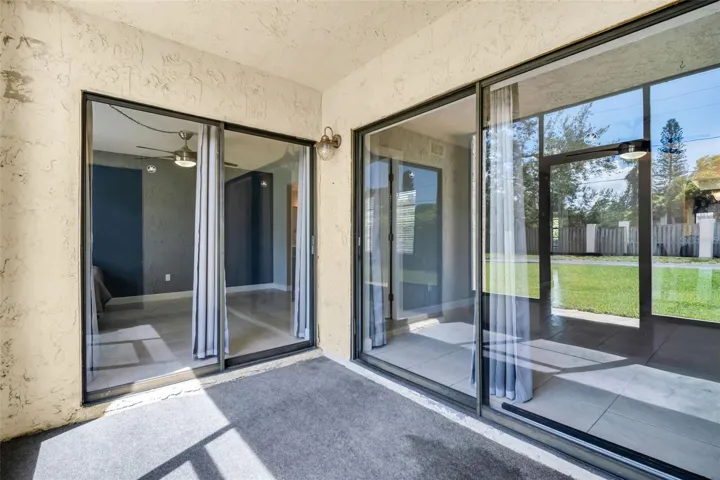 Lanai and Storage with views to Primary Bdrm and Living Room