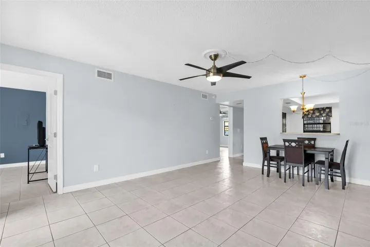 Spacious Living Room/Dining Room Combo