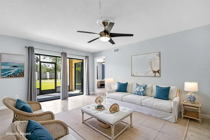 Living Room-Virtually Staged