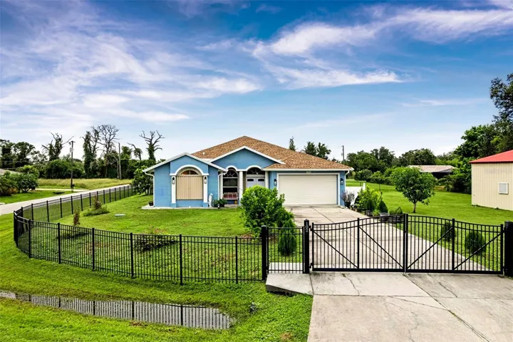 Front full gated property