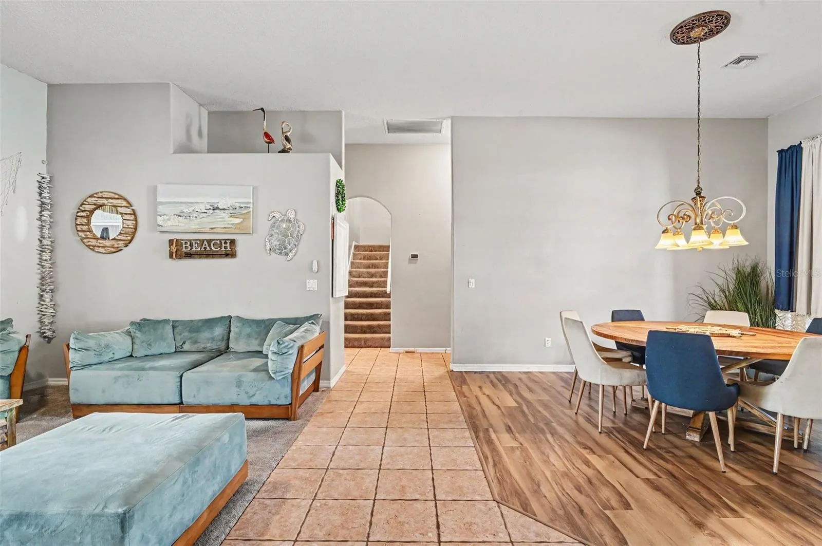 Formal living and dining