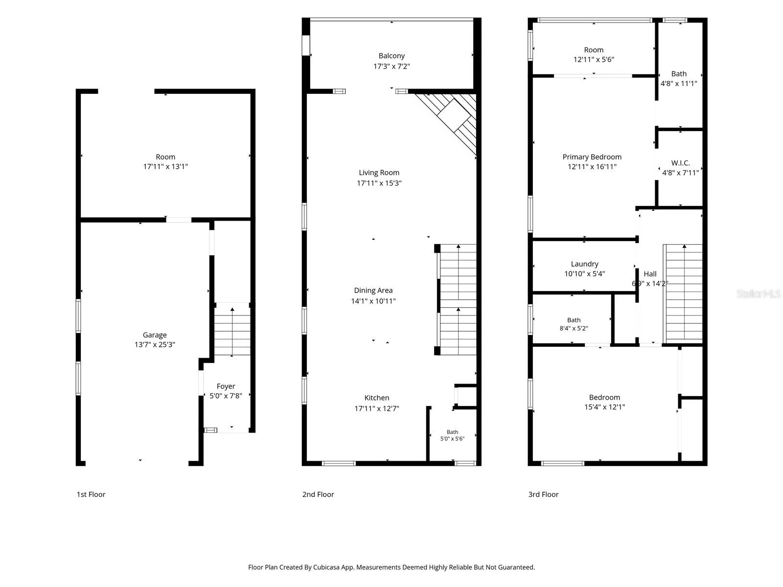All three floors.