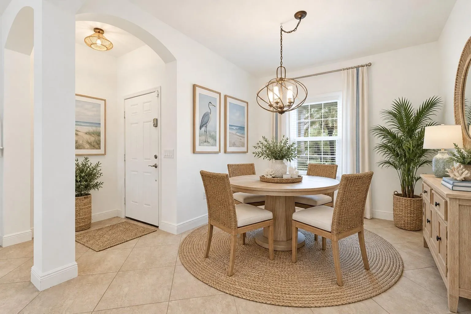 Dining Room-Virtually Staged