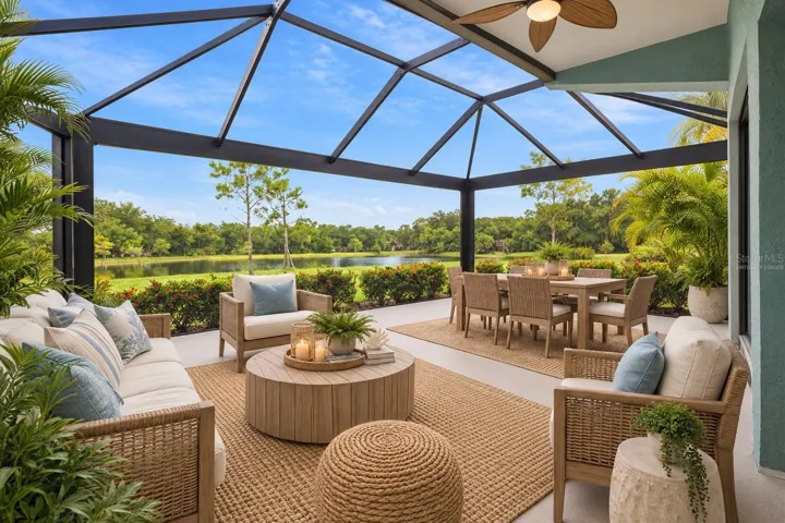 So many possibilities with this outdoor living area. - Virtually Staged