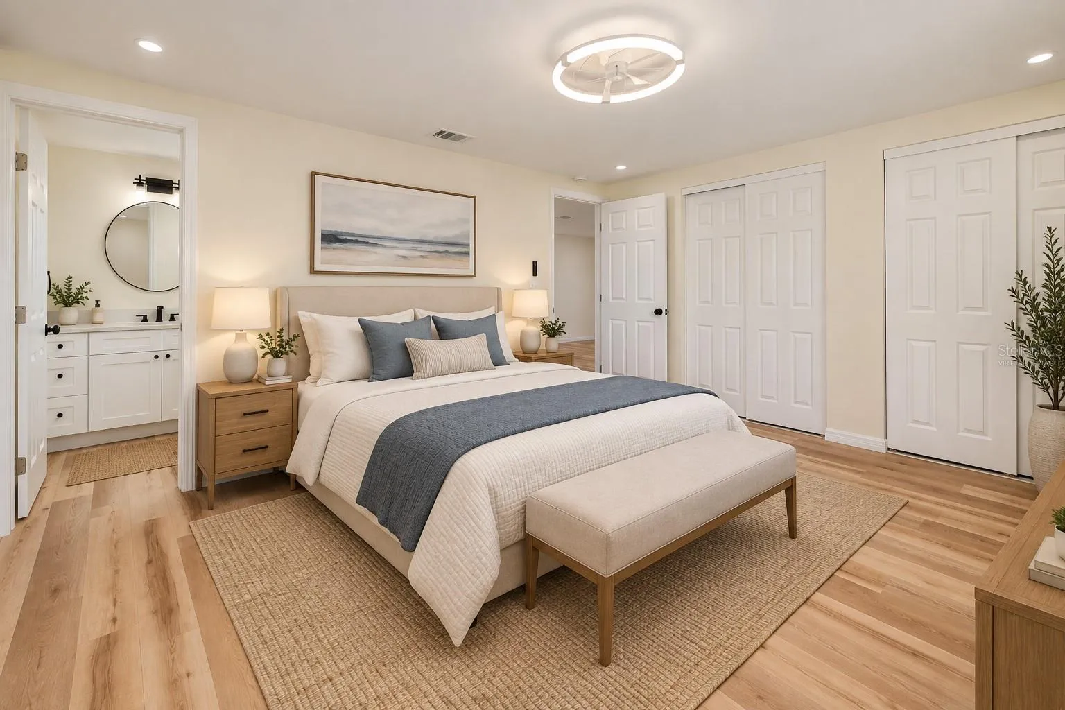 Owner's Suite Virtually Staged