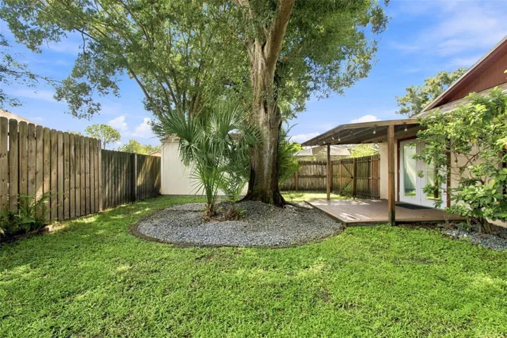 Backyard - Master Bedroom Patio