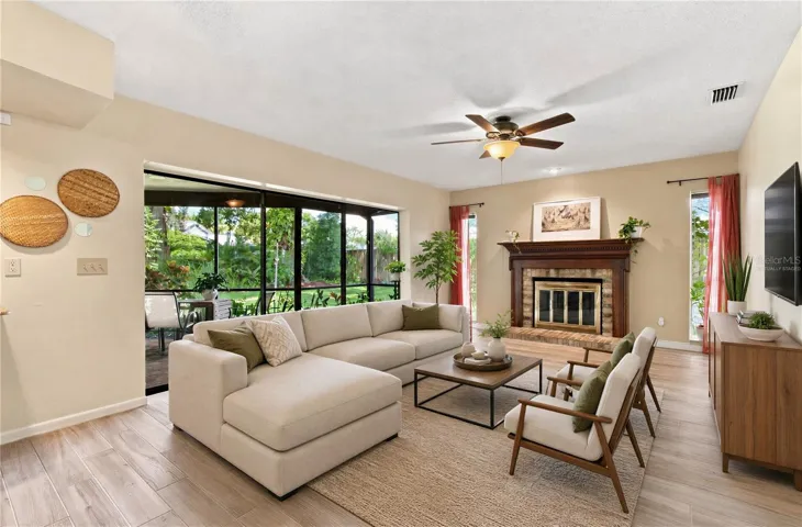 Living Room - Virtually Staged
