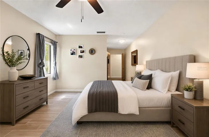 Master Bedroom - Virtually Staged