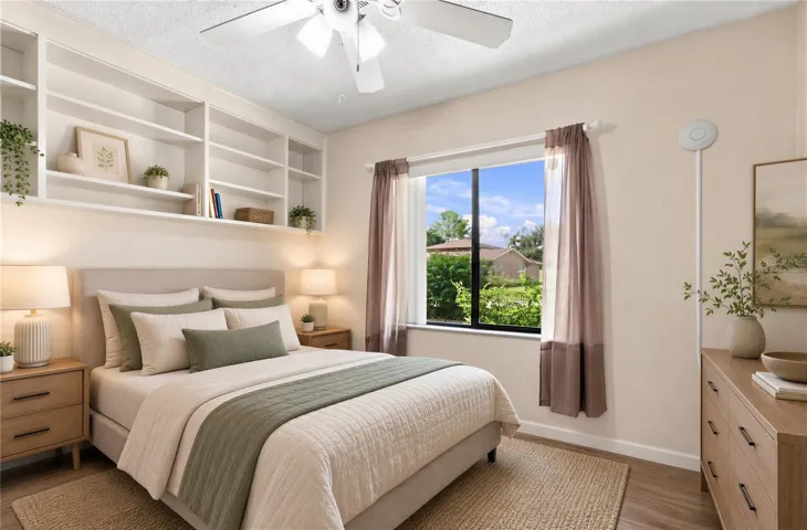 Bedroom 2 - Virtually Staged