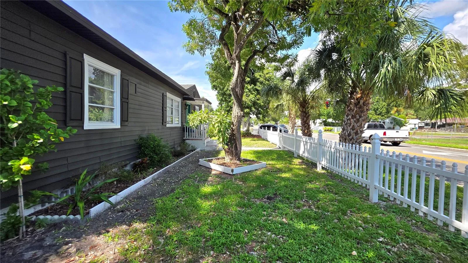 Front of Home and Front Yard Entry, Fully Fenced