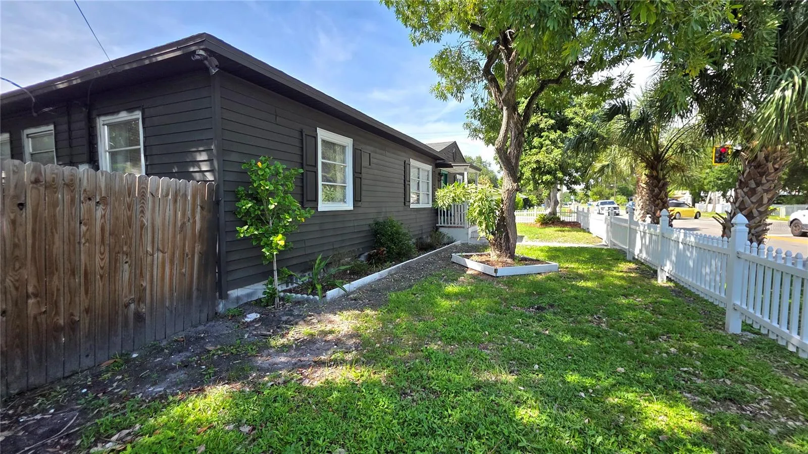 Front of Home and Front Yard Entry, Fully Fenced
