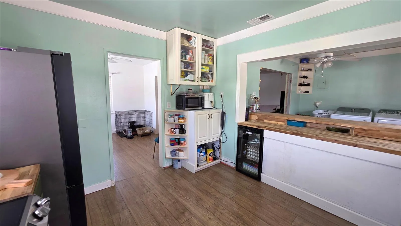 Kitchen adjacent to Dining/Flex Room