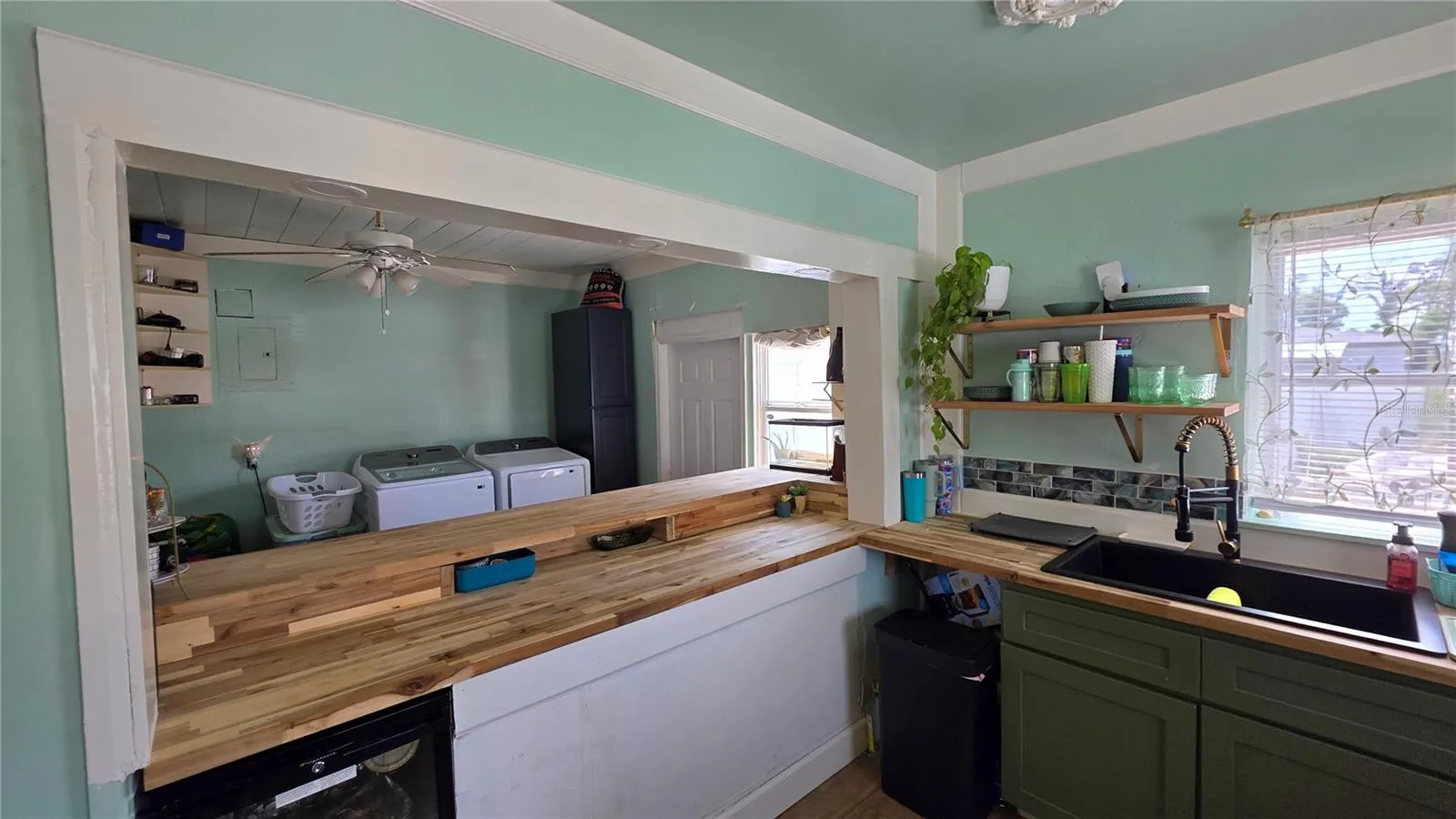 Kitchen with Pass Through to Breakast Bar