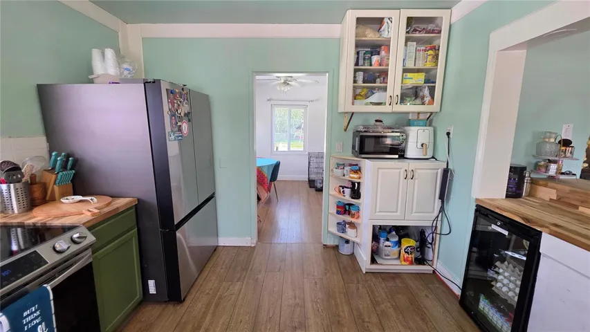 Kitchen adjacent to Dining/Flex Room, Laminate Flooring
