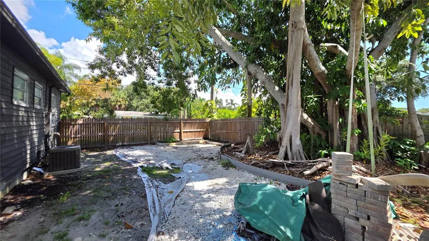 Front/Side area of Yard and Property, Oversized Lot, Mature Landscaping