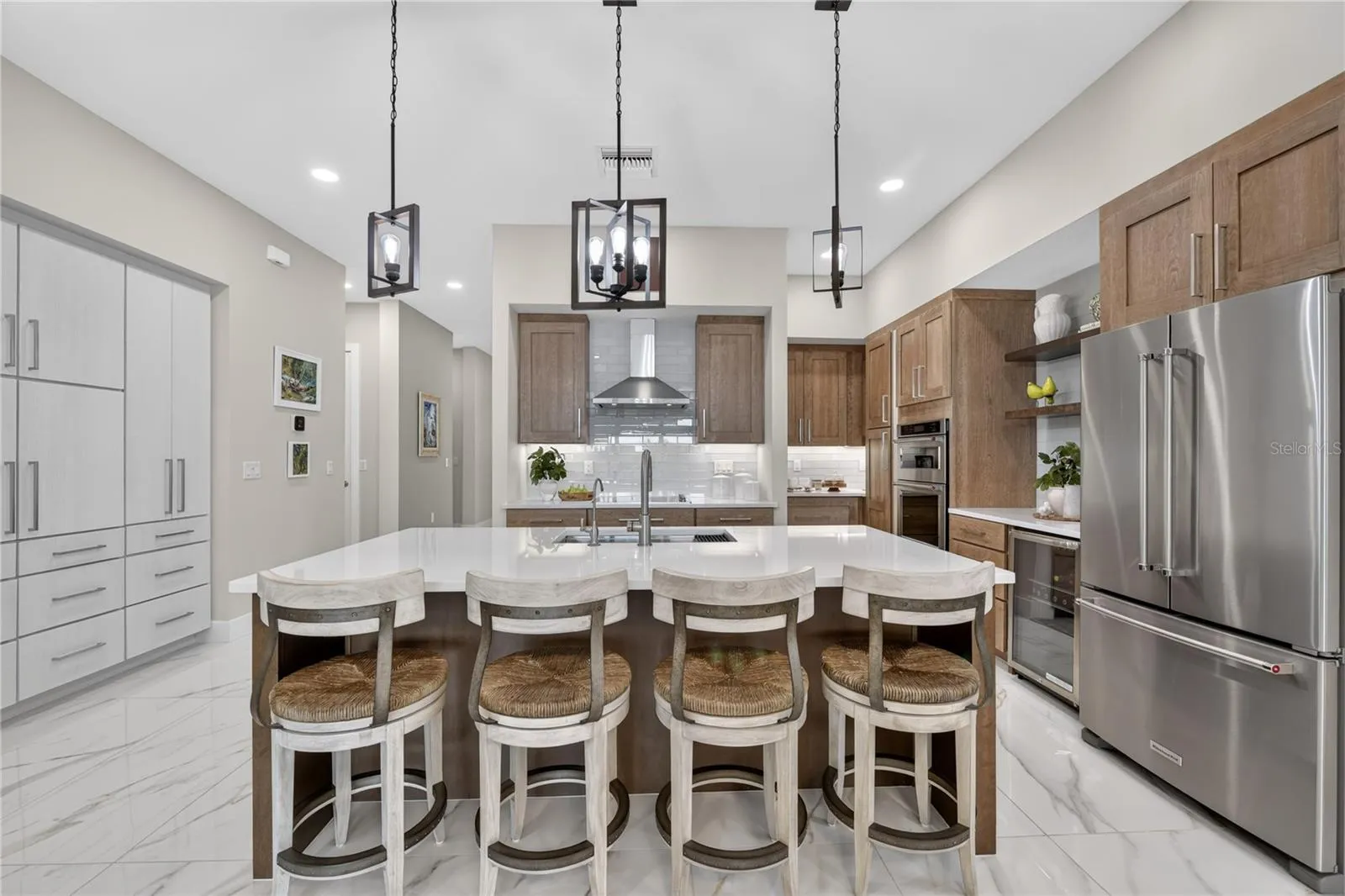 Modern Kitchen with Designer Finishes