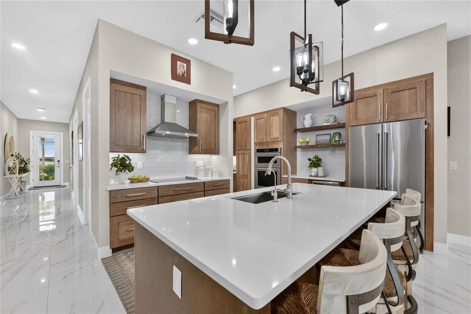 Modern Kitchen with Designer Finishes