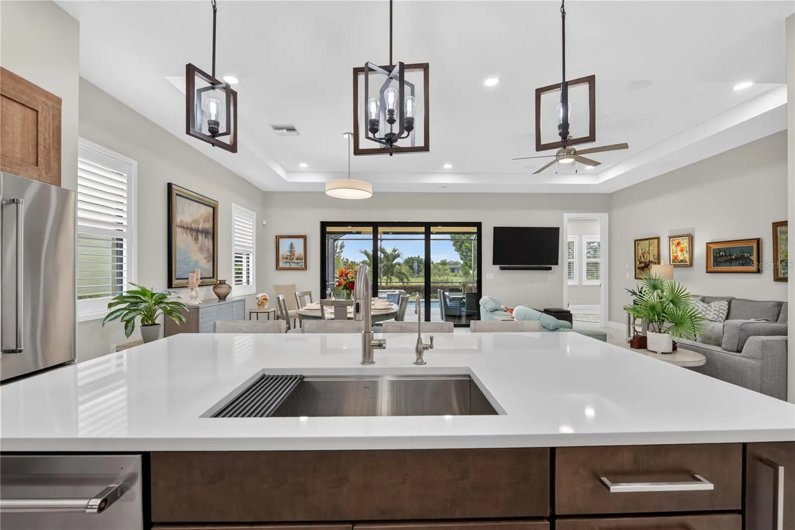 Modern Kitchen with Designer Finishes
