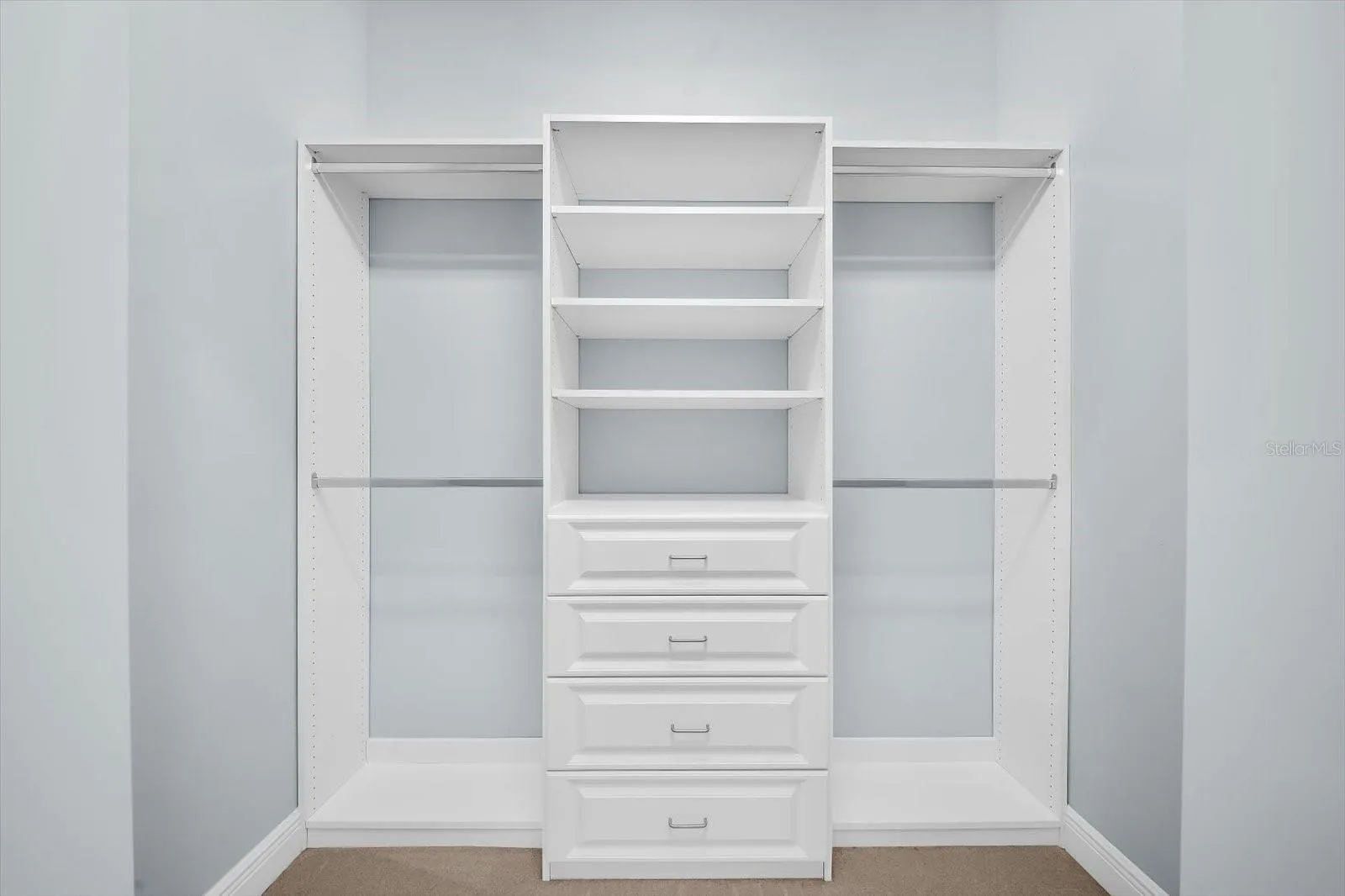 Primary Suite Walk-In Closet