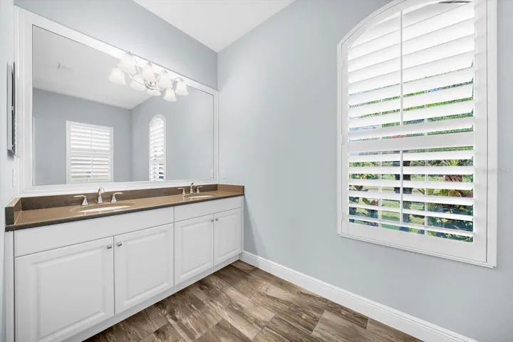 Primary Bathroom with Dual Sinks