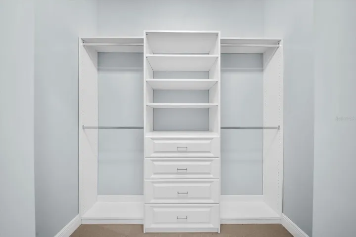 Primary Suite Walk-In Closet