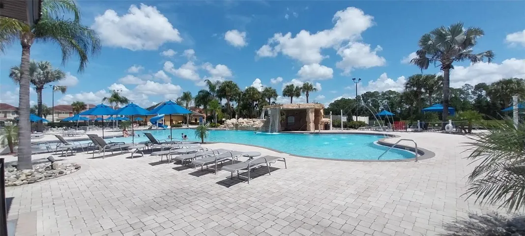 Clubhouse pool view