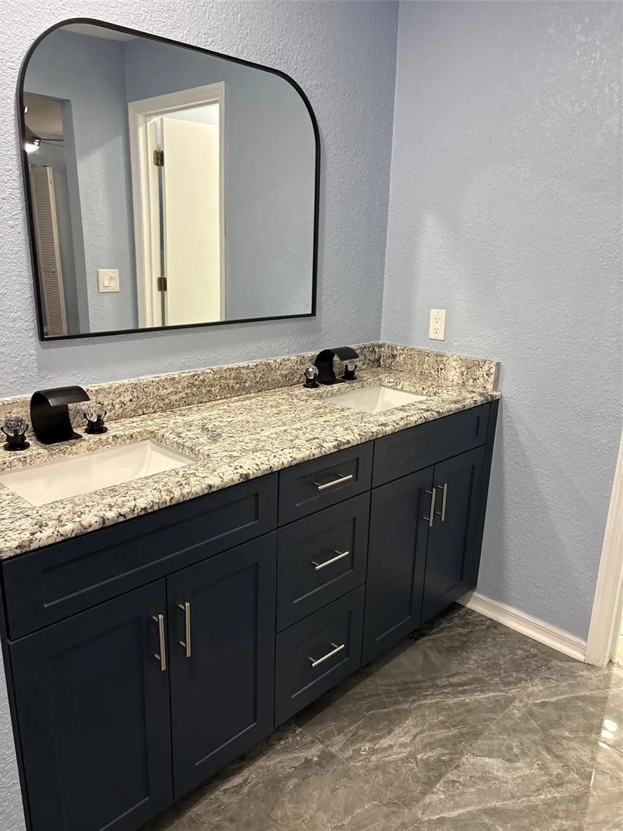 Primary bathroom vanity