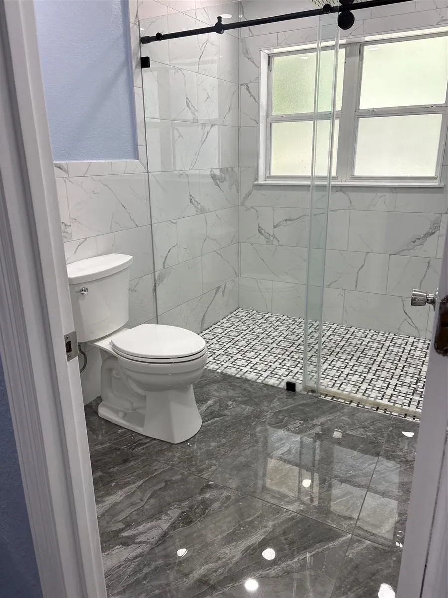 Primary bathroom toilet