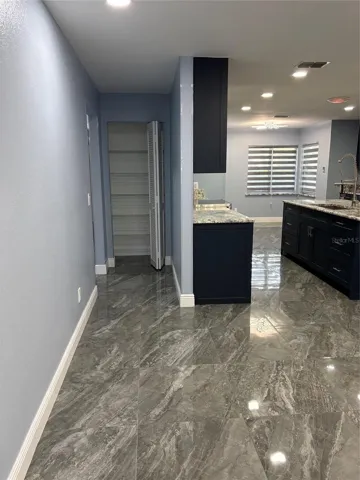 Looking into entry to guest bedrooms