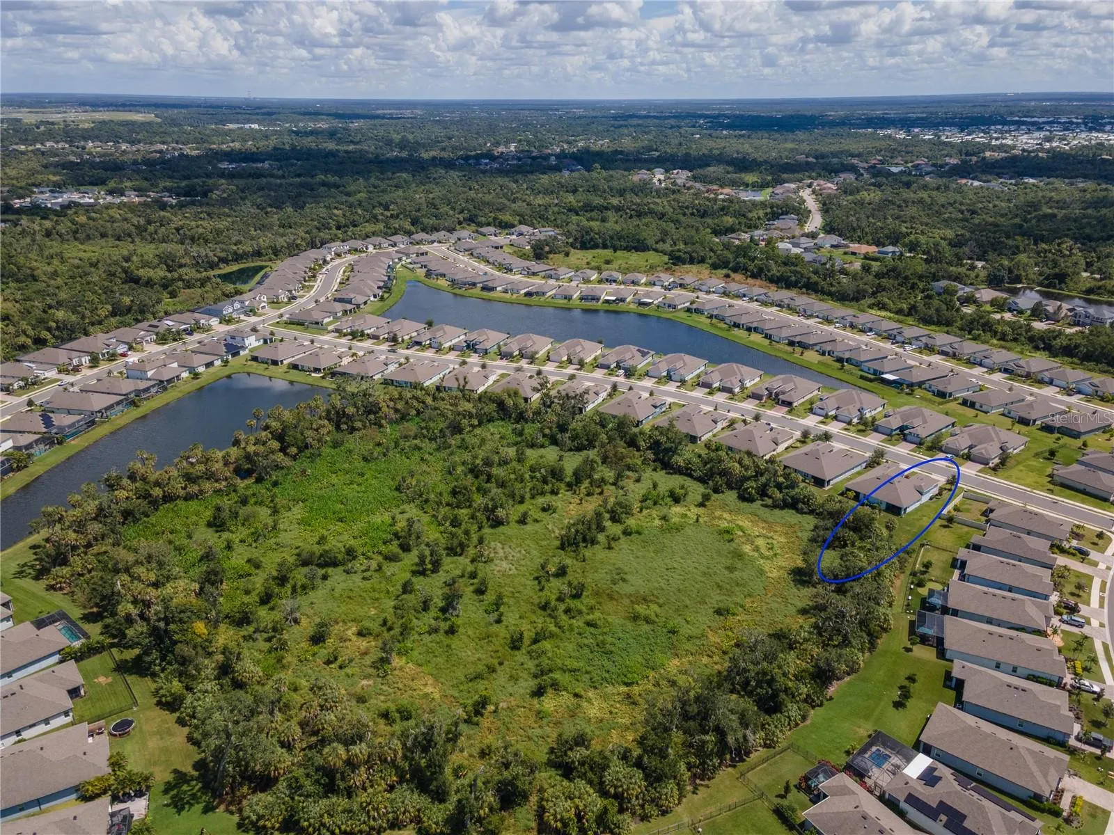 Aerial - Gated Community