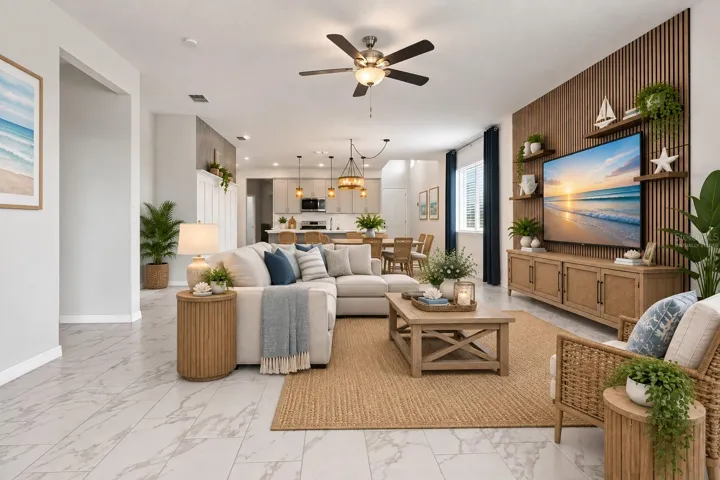 Living Area - Virtually Staged